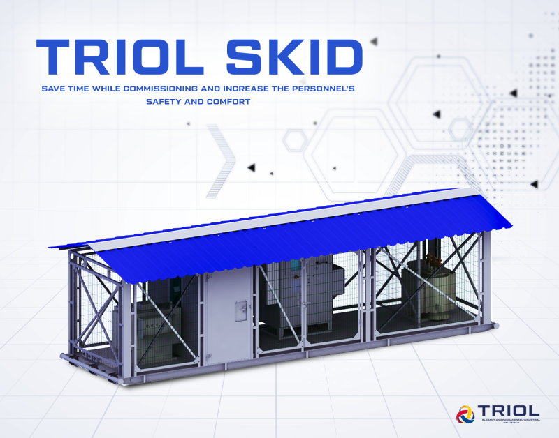  Triol SKID – Ahorre tiempo durante el comisionamiento y aumente la seguridad y comodidad del personal