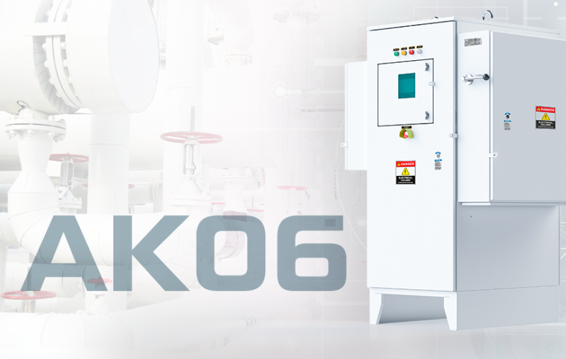 AK06 VSD rating 400A, 480V, 299 kVA, NEMA4, 12-pulse input