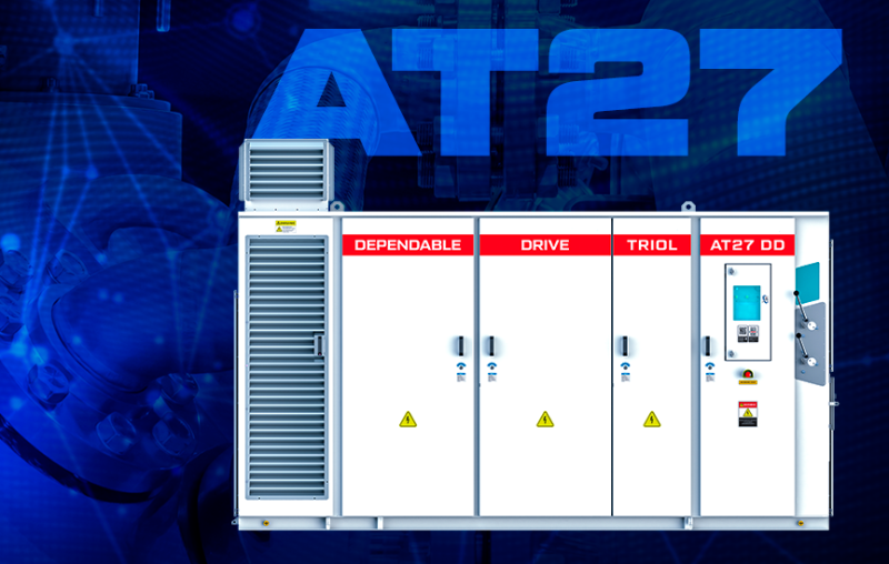 Supply of VFD AT27-M40 (400kW, 6kV) for drilling rig